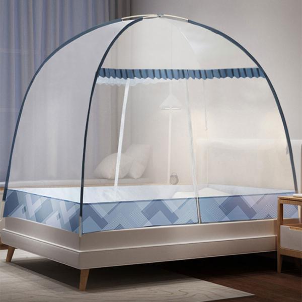 원터치모기장텐트 침대 대형 캠핑 싱글침대 모기 이미지