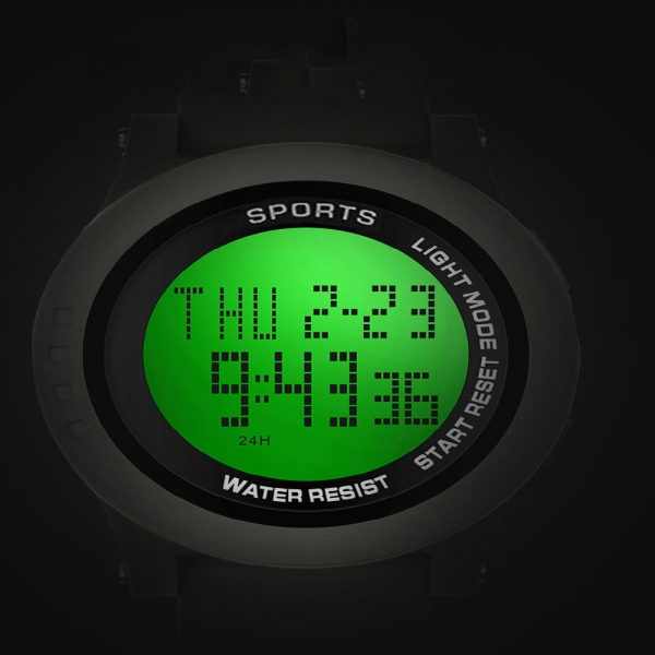 디지털 Aiqinuo 리버스Black 스포츠손목시계 와치_INS 이미지