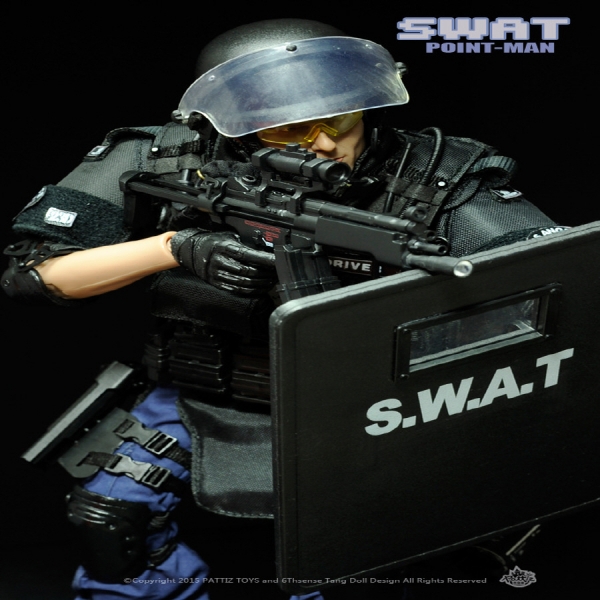 경찰특공대 경특 SWAT NX03 PointMan방패경계대원 이미지