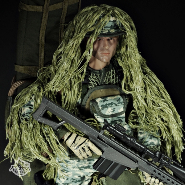 Camouflage Sniper 얼룩무늬 스나이퍼 저격수 NB07B 이미지