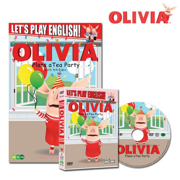 [DVD, BOOK]올리비아 시즌 1 (Olivia Season 1 DVD, BOOK) 이미지