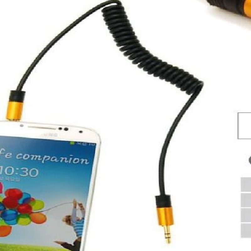 (SM)차량용 핸즈프리 AUX 케이블 차량용이어폰 이미지