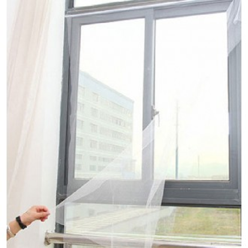 DIY 창문모기장 찍찍이방식 창문방충망 이미지