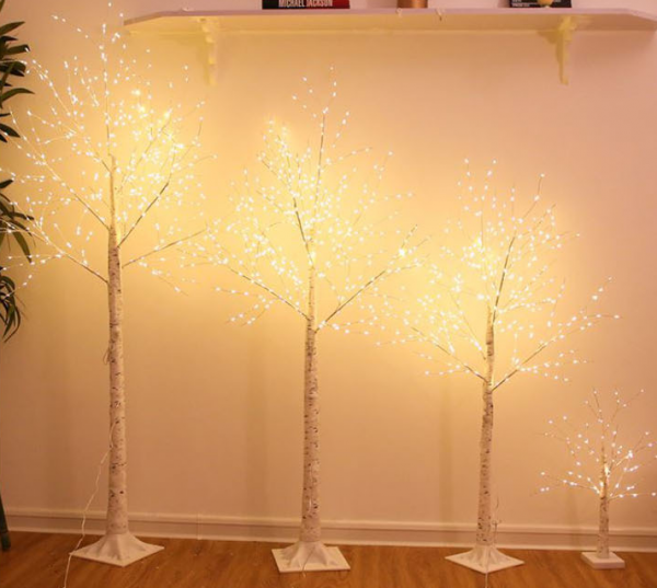 크리스마스트리 감성 무드등 인테리어조명 LED자작나무 - 180CM 이미지