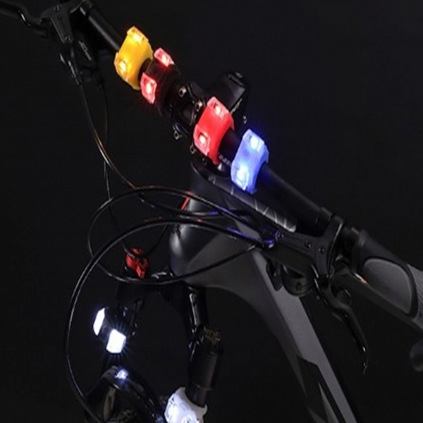 자전거 2p LED 손잡이등 경고등 안전등 전조등 이미지