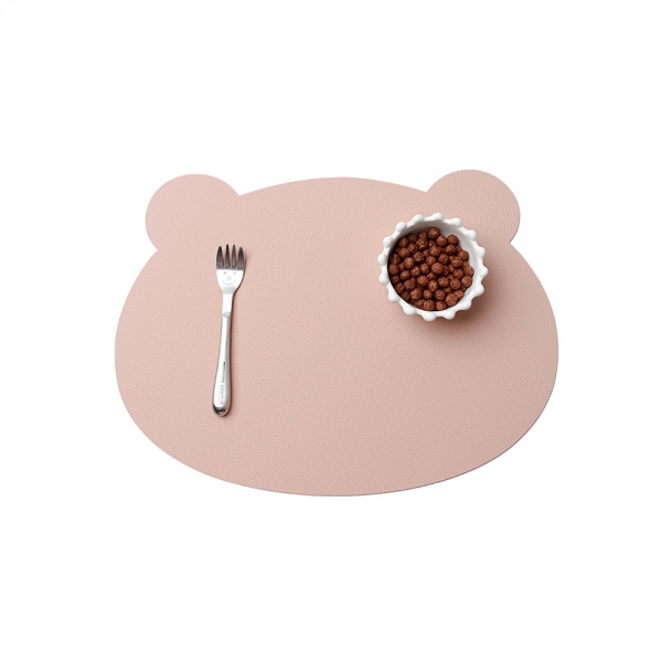 곰돌이 식탁 테이블 매트 방수 양면 패드 이미지